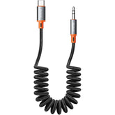 Mcdodo Ca 0900 Usb Type C To 3.5mm Aux Jack Coil Cable Castle Series 1.8m - CompuMe